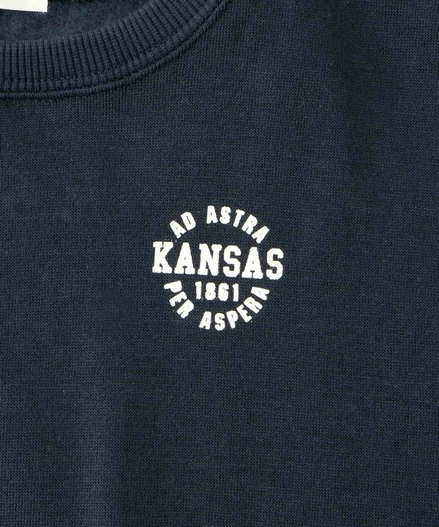 T-GRAPHICS 裏起毛ラバープリントトレーナー キッズ