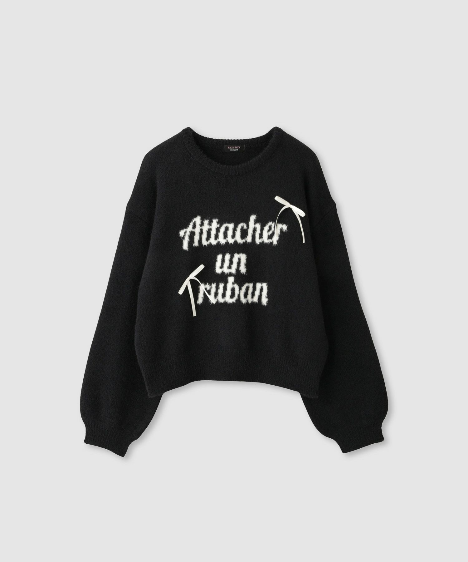 RICH MIX フェザーヤーンニット キッズ