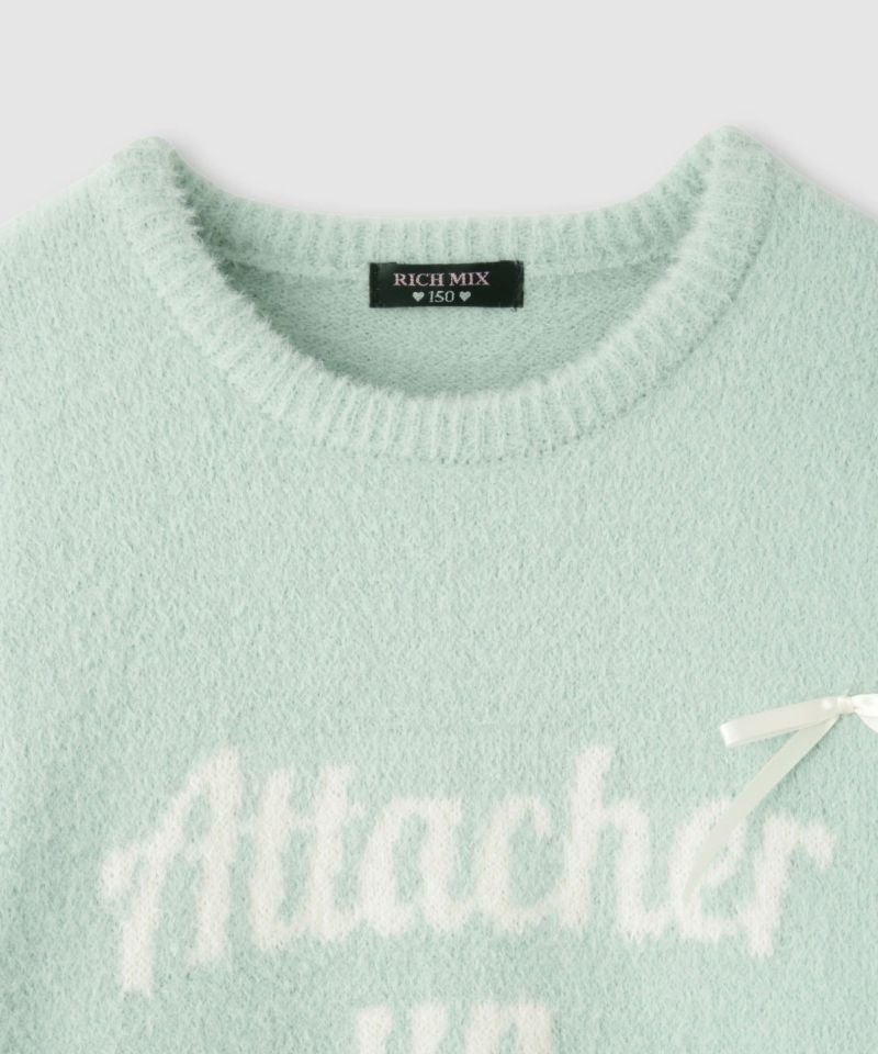 [値下げ]RICH MIX  フェザーヤーンニット キッズ商品画像-4