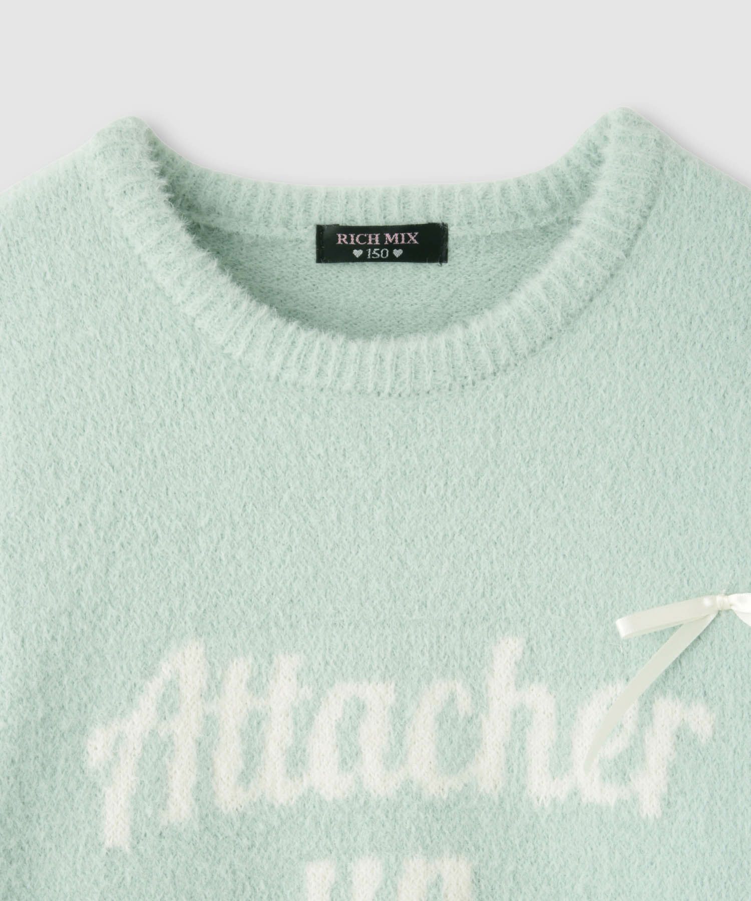 RICH MIX フェザーヤーンニット キッズ