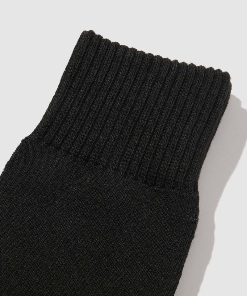 NAVY  MAC HEAT クルーソックス 無地 メンズ商品画像-3