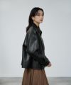 milli de l'air ソフト合皮ブルゾン レディース商品サムネイル-6