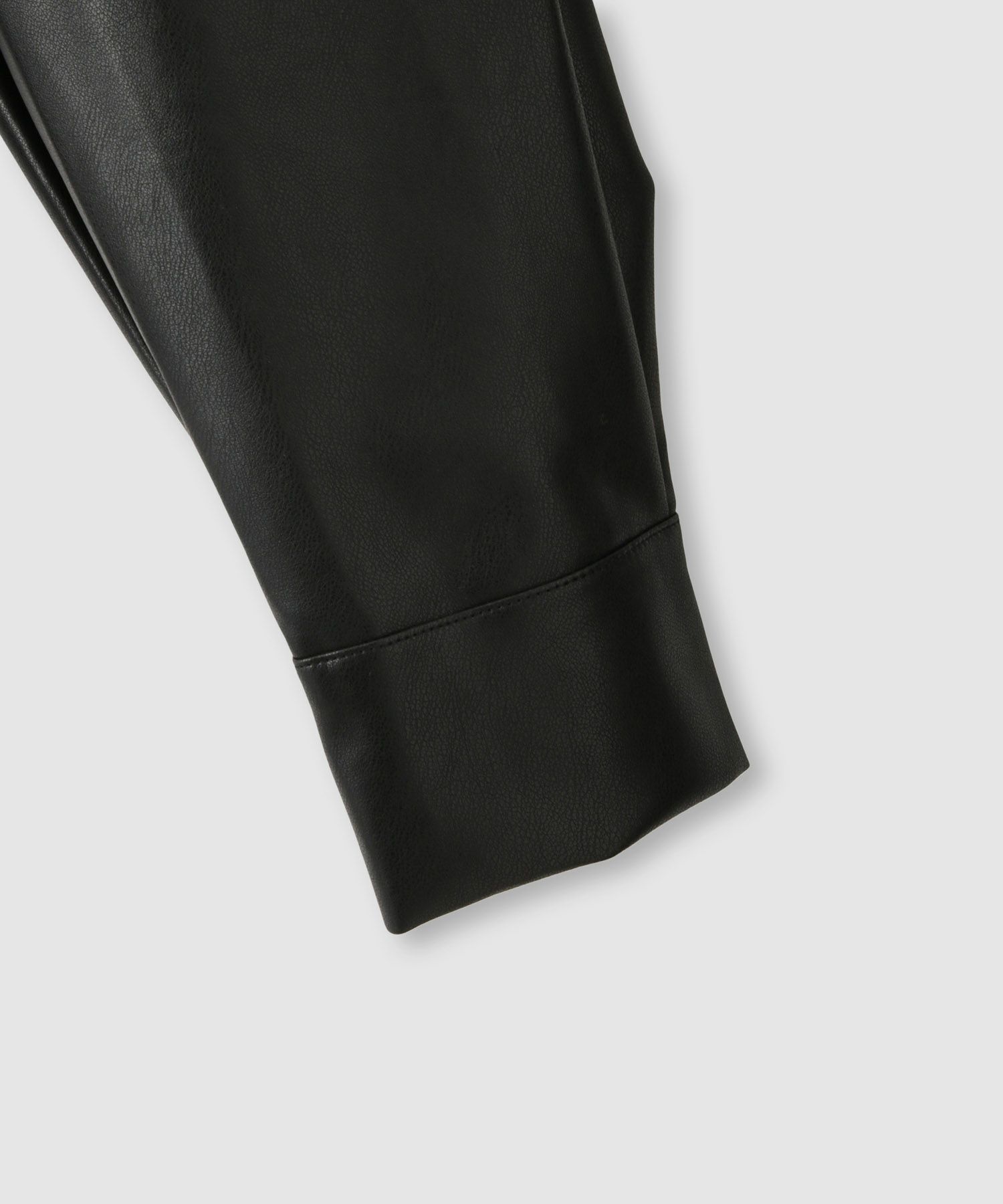 [値下げ]milli de l'air ソフト合皮ブルゾン レディース商品画像-18