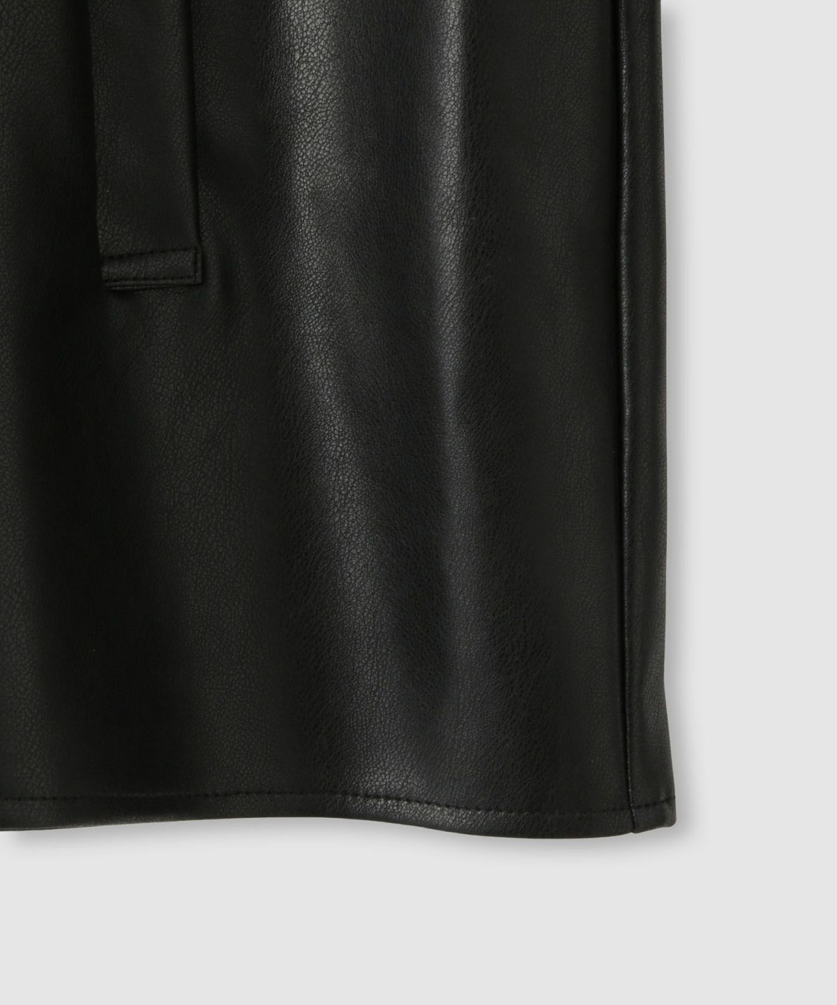 milli de l'air ソフト合皮ブルゾン レディース