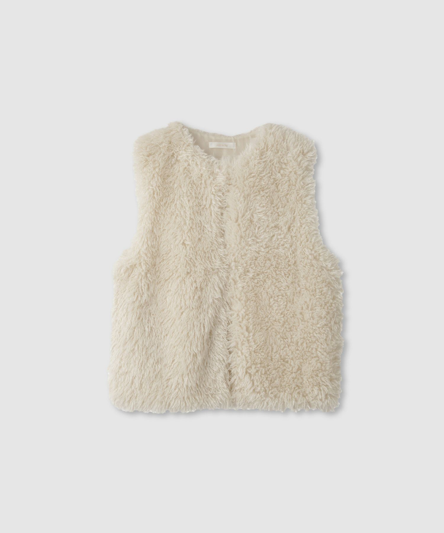 milli de l'air リンクルフェイクファーベスト レディース商品サムネイル-16