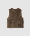 [最終さらに50%OFF]milli de l'air リンクルフェイクファーベスト レディース商品サムネイル-18