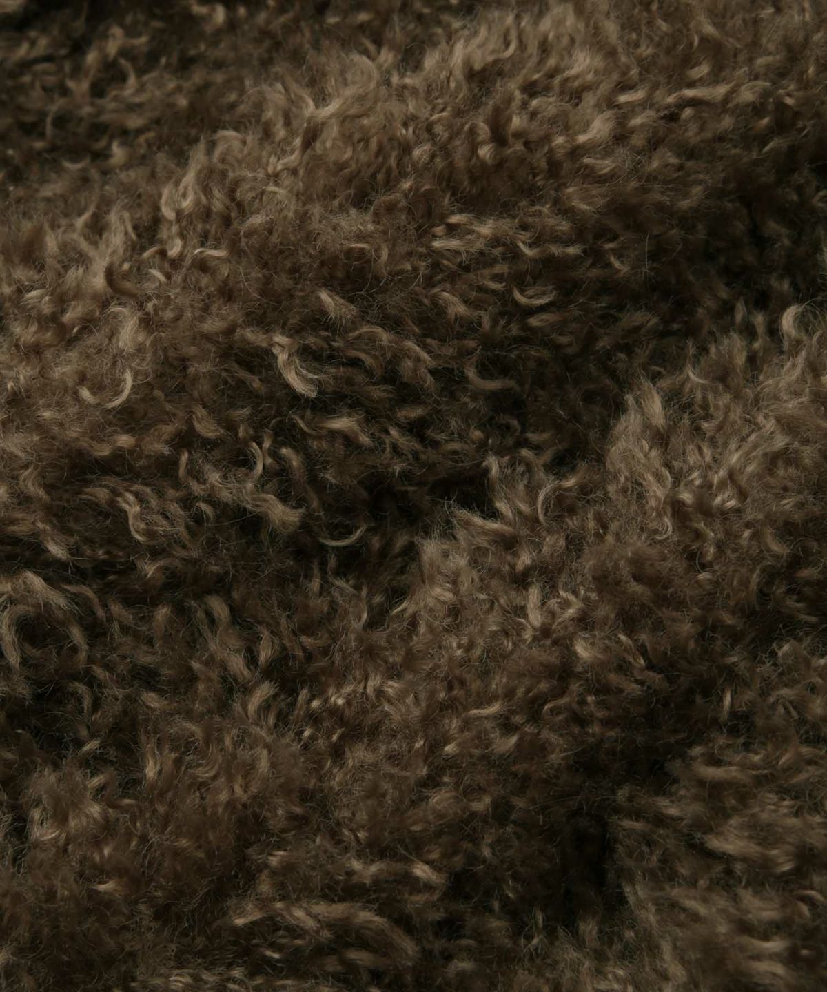 milli de l'air リンクルフェイクファーベスト レディース