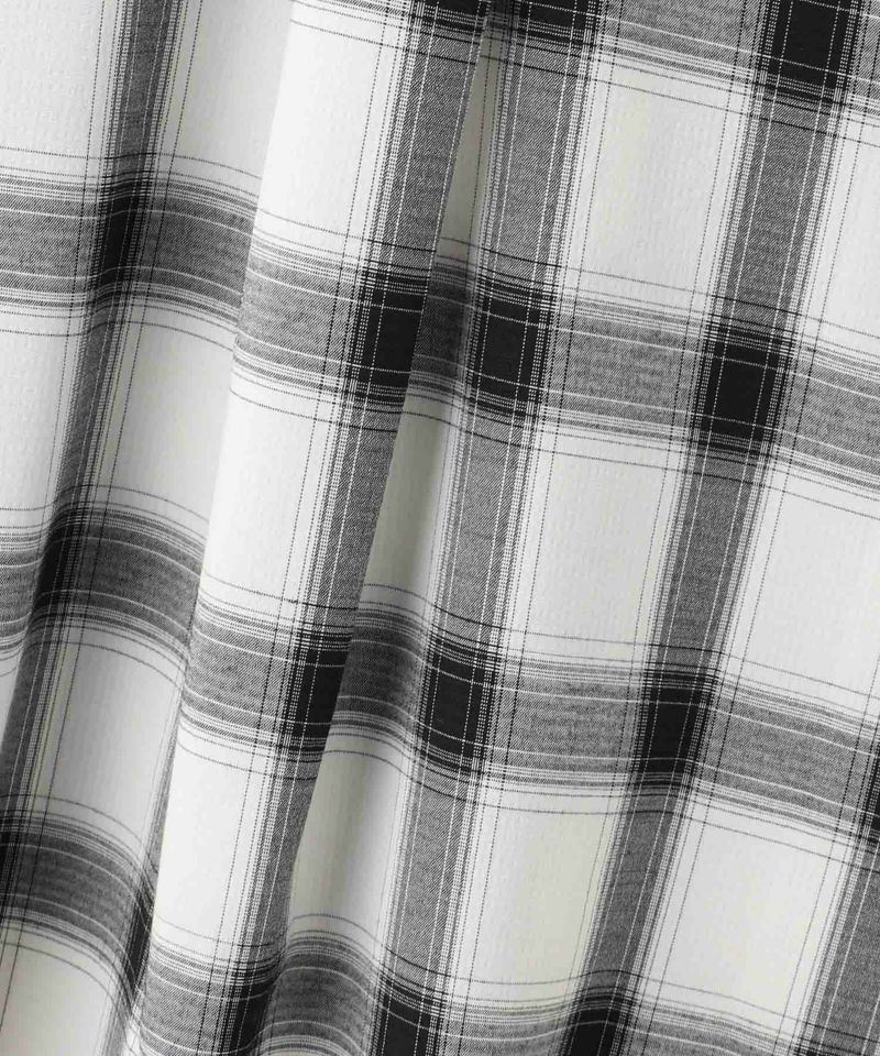 milli de l'air キーネックチェックブラウス レディース商品画像-18