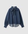 milli de l'air デニムボウタイシャツ レディース商品サムネイル-14