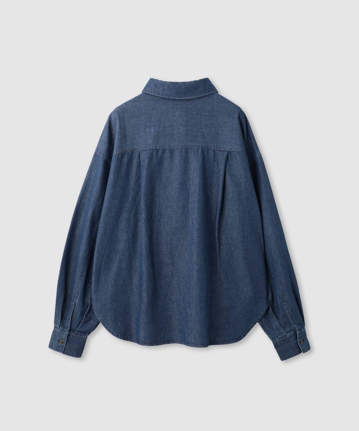 milli de l'air デニムボウタイシャツ レディース