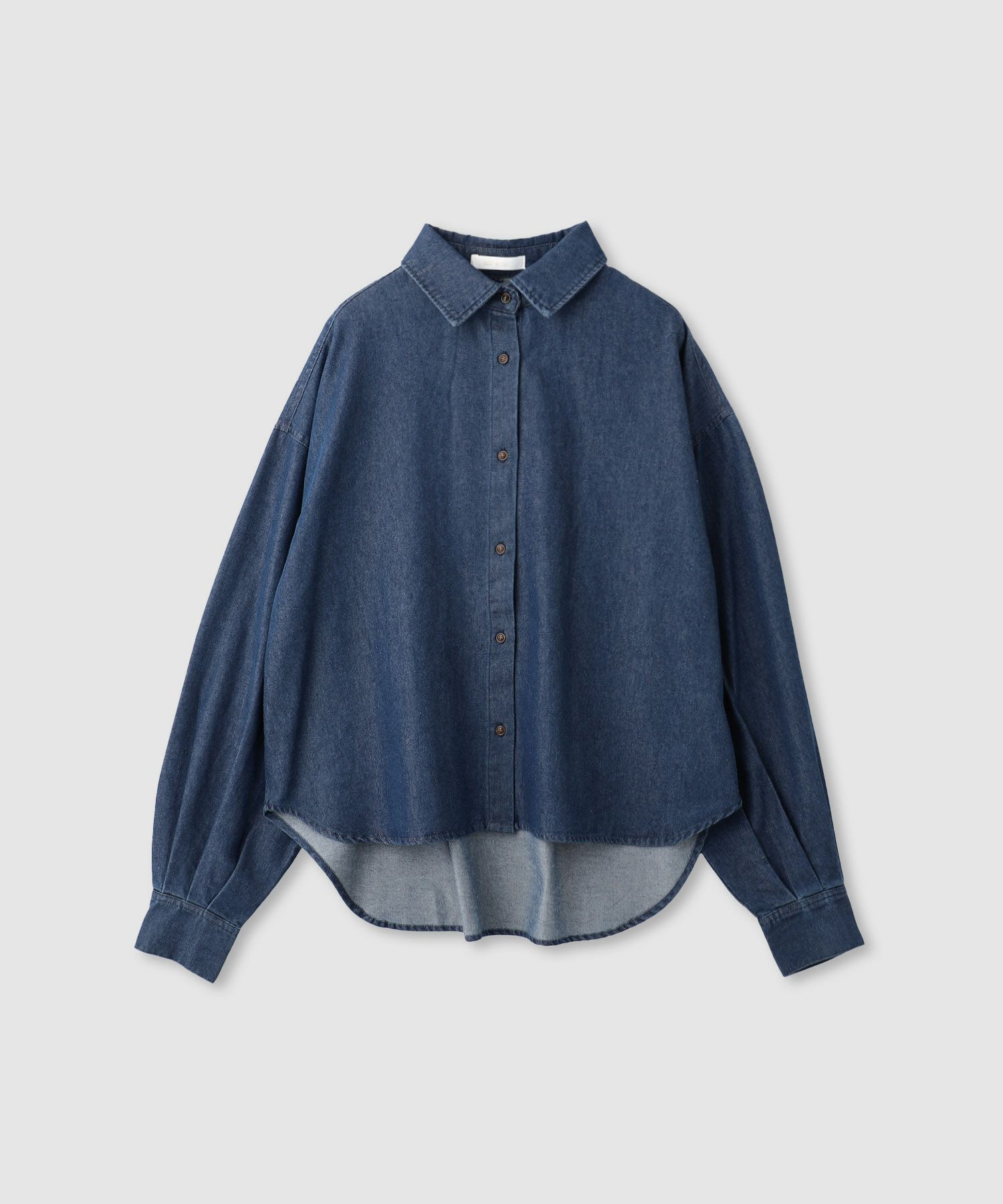 milli de l'air デニムボウタイシャツ レディース商品画像-17