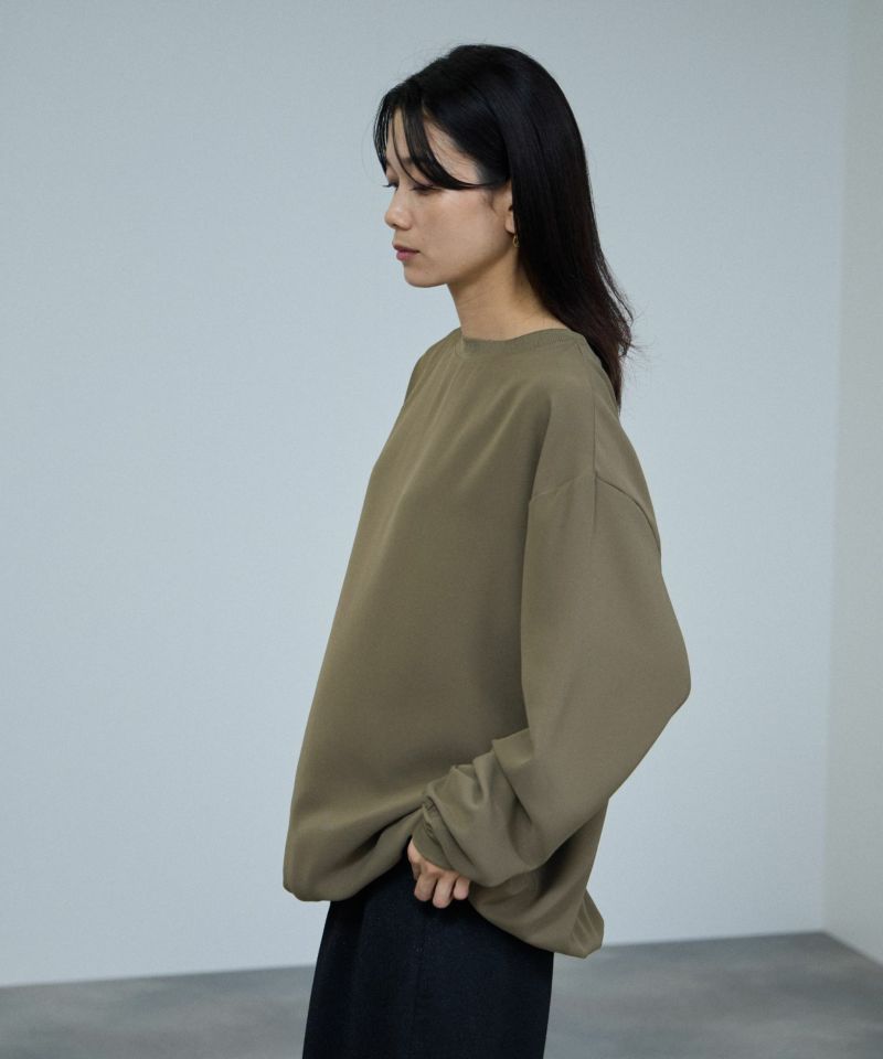 milli de l'air オーバーサイズブラウジングTブラウス レディース商品画像-5