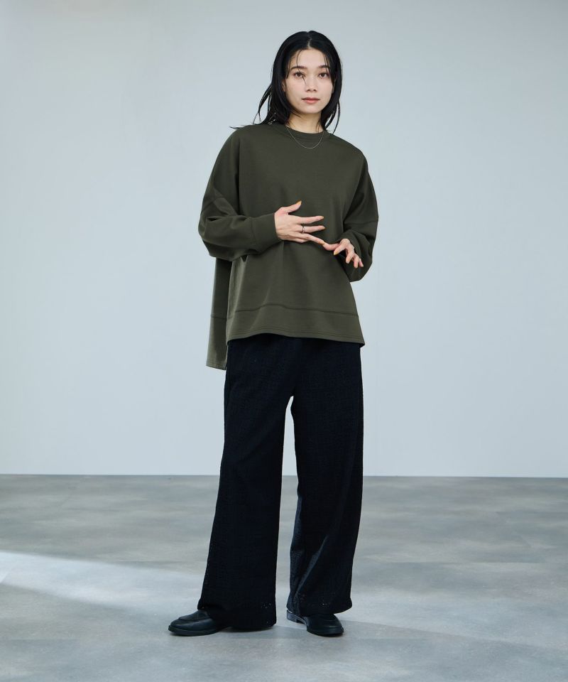 milli de l'air AIRier ダンボール素材ボクシーカットソー レディース メール便 対応商品商品画像-13