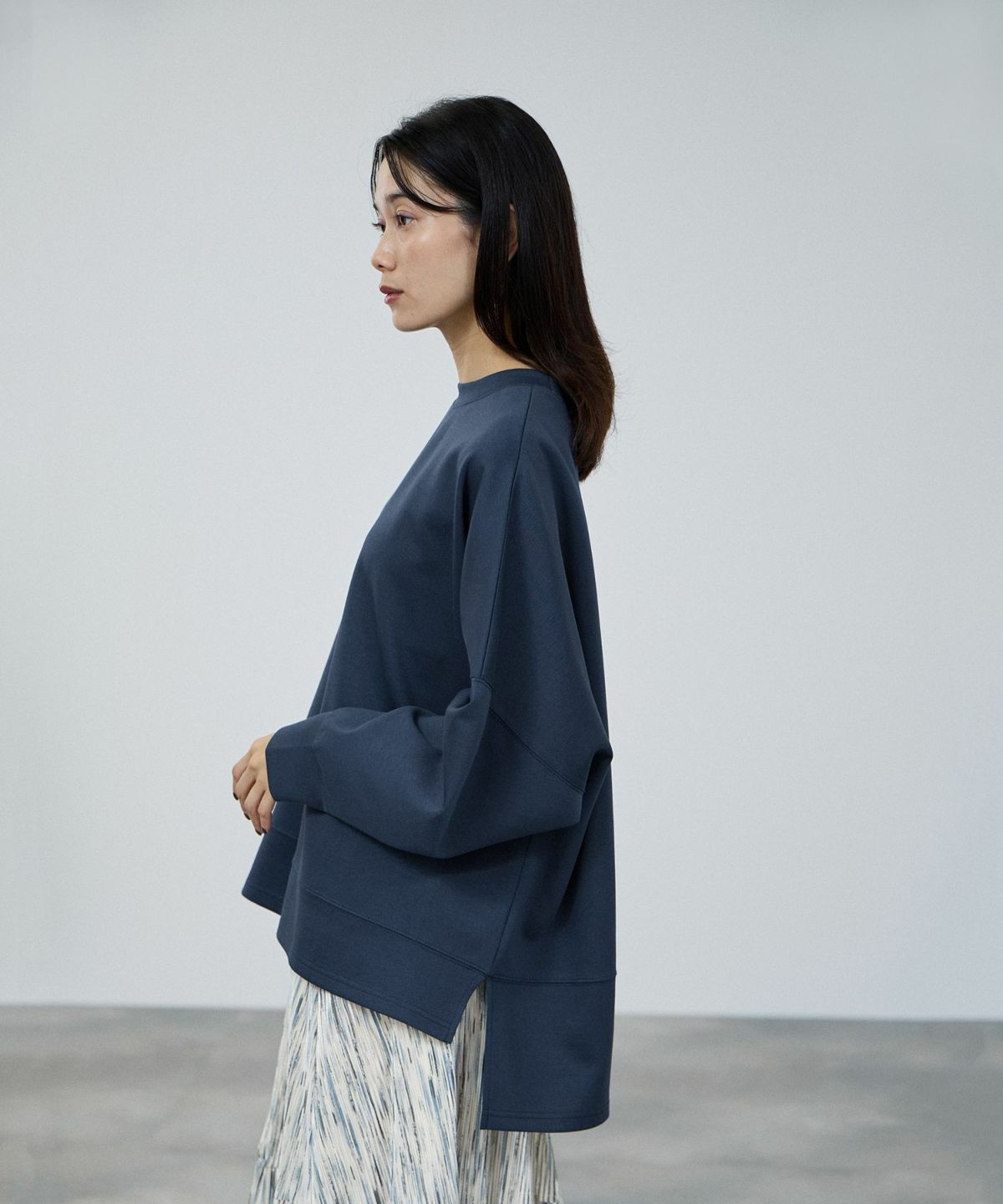 milli de l'air AIRier ダンボール素材ボクシーカットソー レディース メール便 対応商品