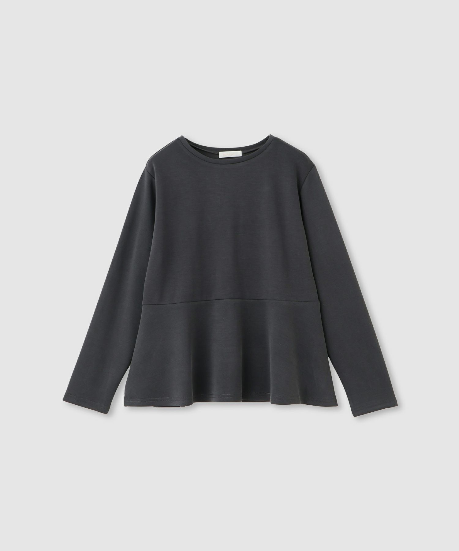 milli de l'air ピーチスムースペプラムカットソー レディース メール便 対応商品