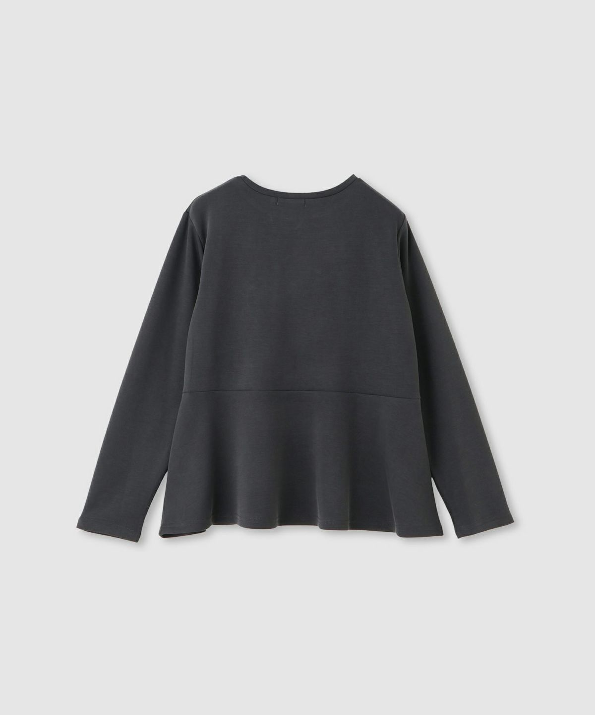 milli de l'air ピーチスムースペプラムカットソー レディース メール便 対応商品