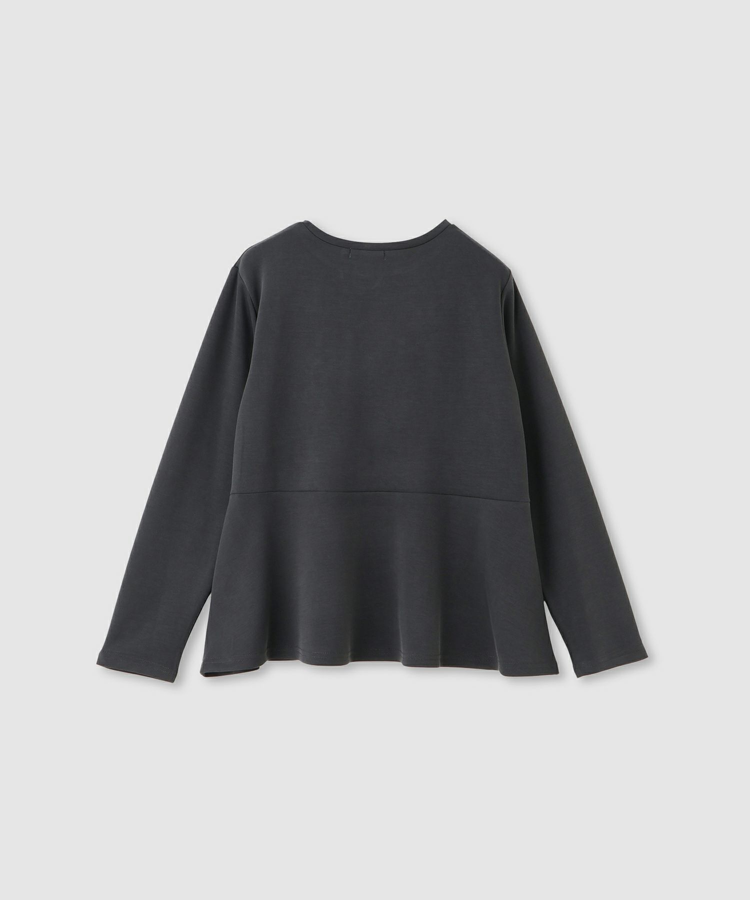 milli de l'air ピーチスムースペプラムカットソー レディース メール便 対応商品商品サムネイル-21