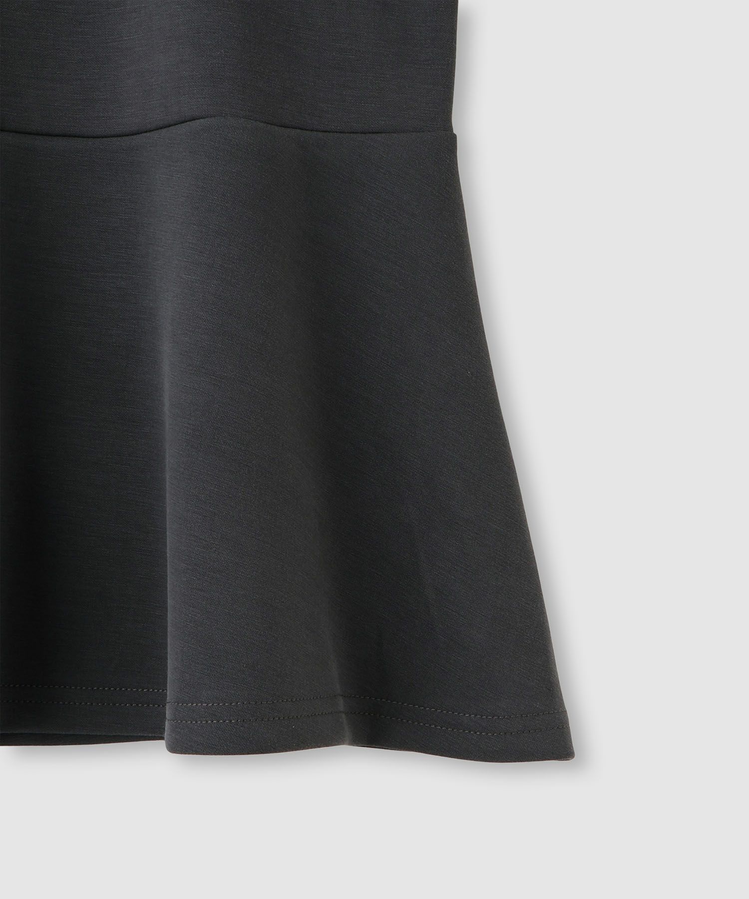 milli de l'air ピーチスムースペプラムカットソー レディース メール便 対応商品