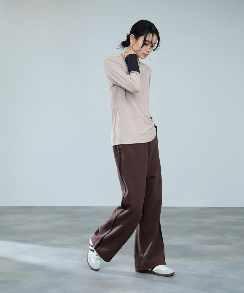 [値下げ]milli de l'air 配色カフプリーツカットソー レディース メール便 対応商品商品画像-15