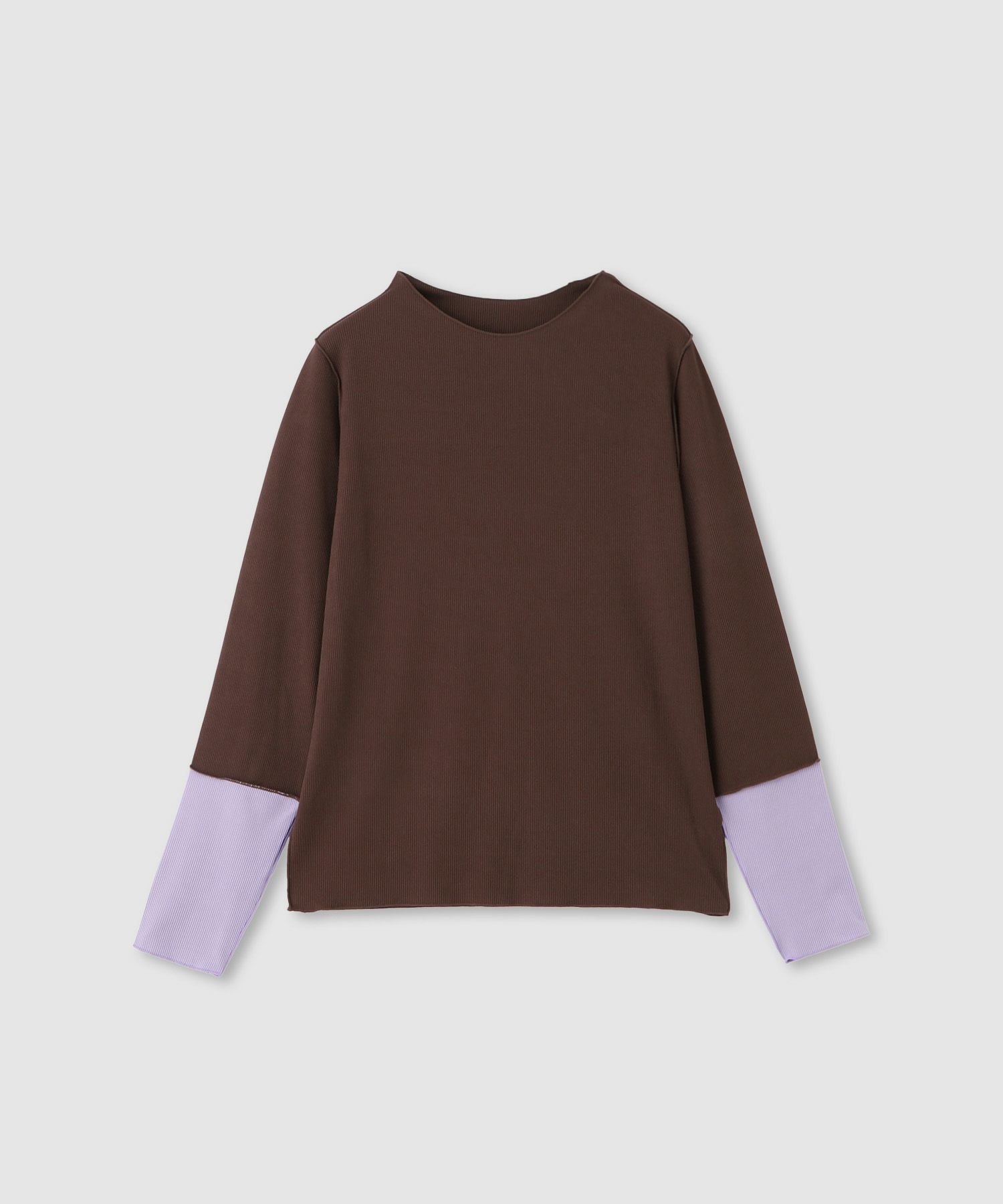 [値下げ]milli de l'air 配色カフプリーツカットソー レディース メール便 対応商品商品サムネイル-23