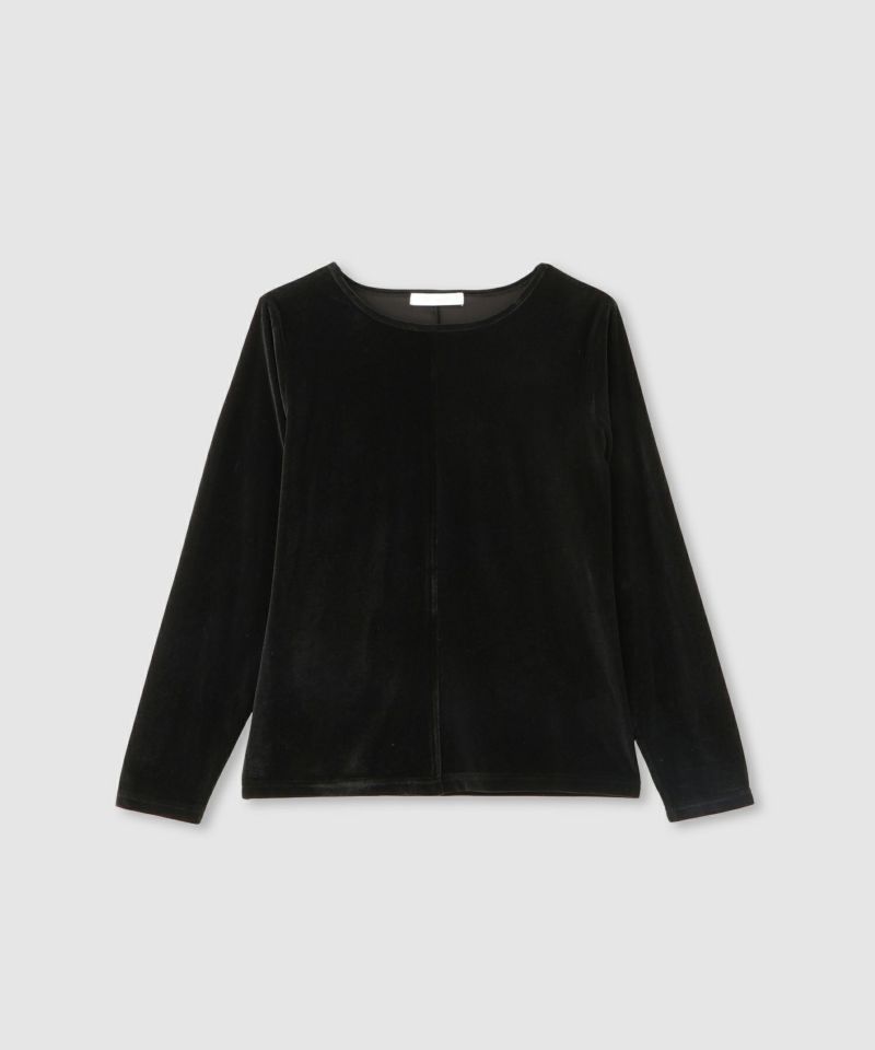 milli de l'air ベロアセンターシームカットソー レディース メール便 対応商品商品画像-14