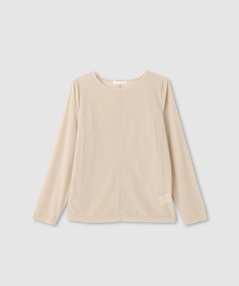 milli de l'air ベロアセンターシームカットソー レディース メール便 対応商品商品画像-15