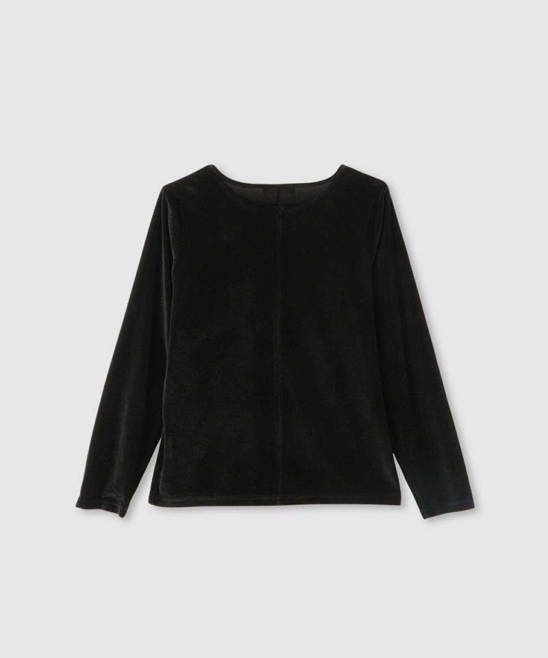 milli de l'air ベロアセンターシームカットソー レディース メール便 対応商品商品画像-17