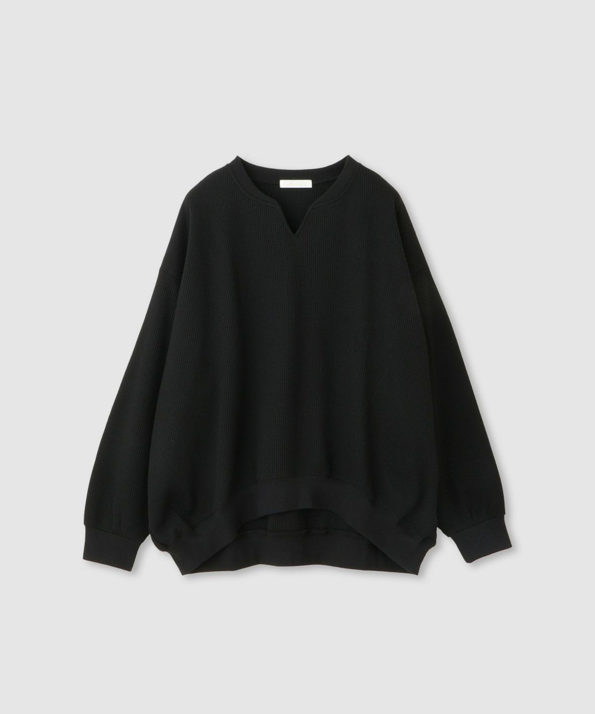 milli de l'air ワッフルキーネックカットソー レディース メール便 対応商品