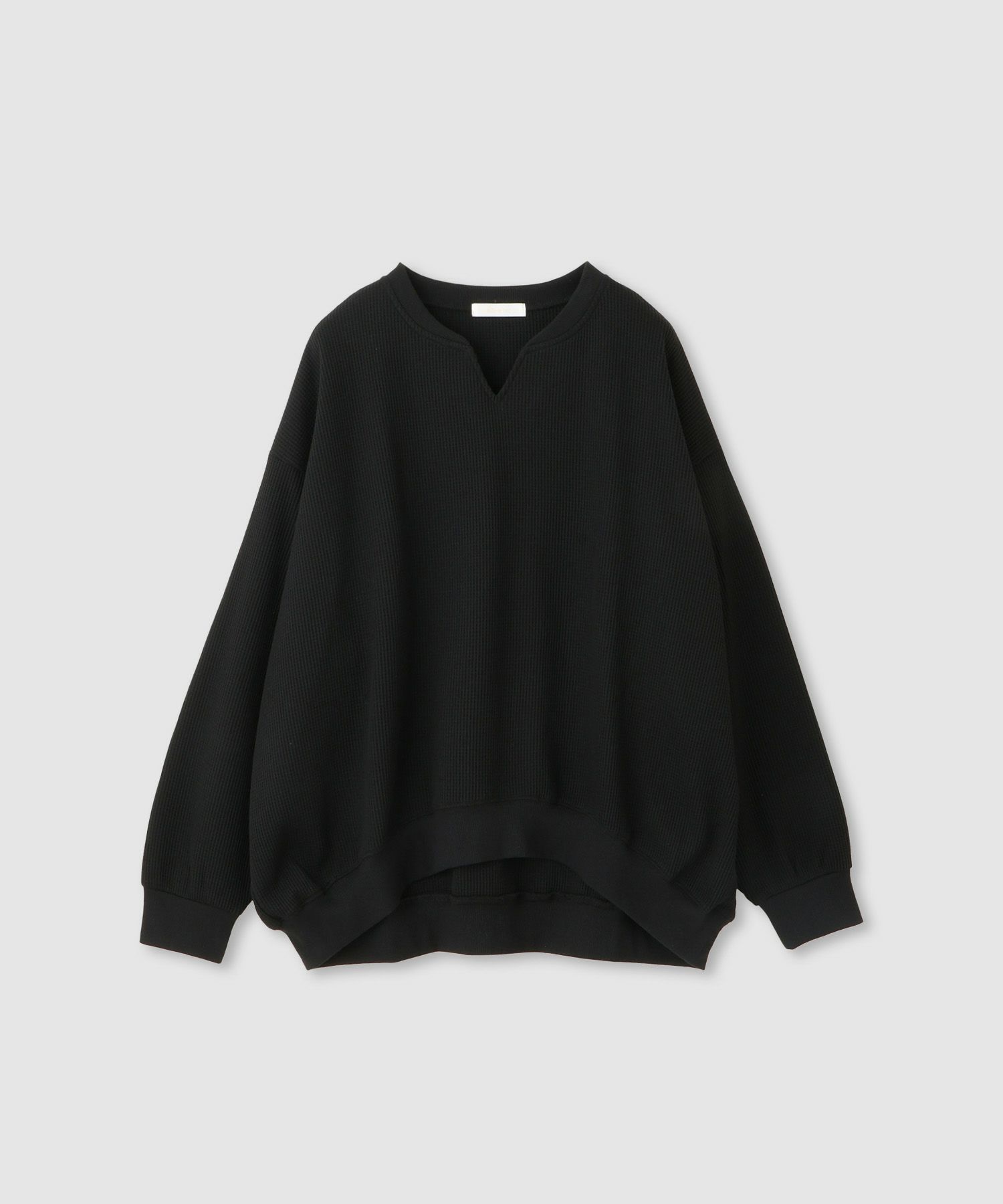 milli de l'air ワッフルキーネックカットソー レディース メール便 対応商品