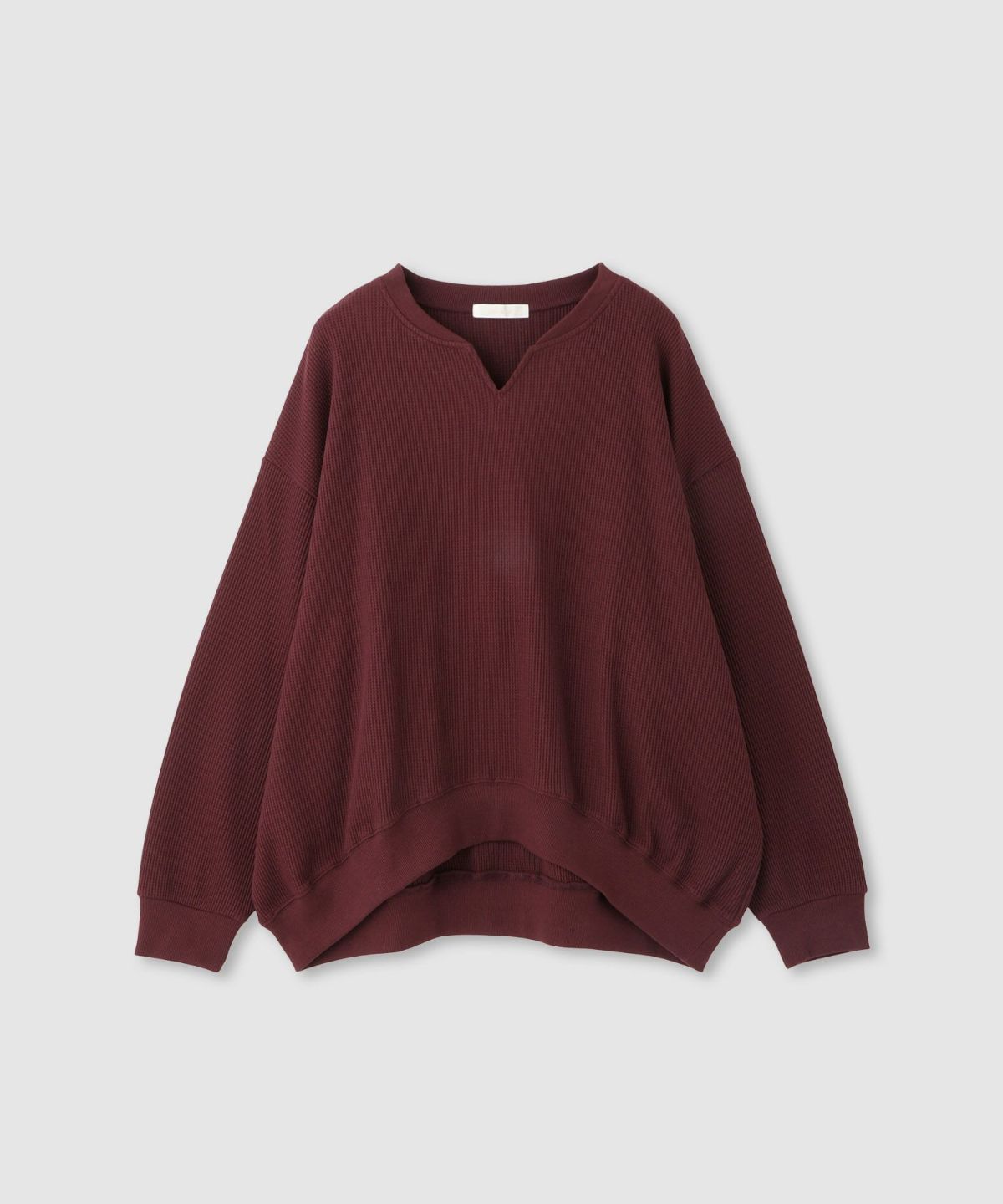 milli de l'air ワッフルキーネックカットソー レディース メール便 対応商品