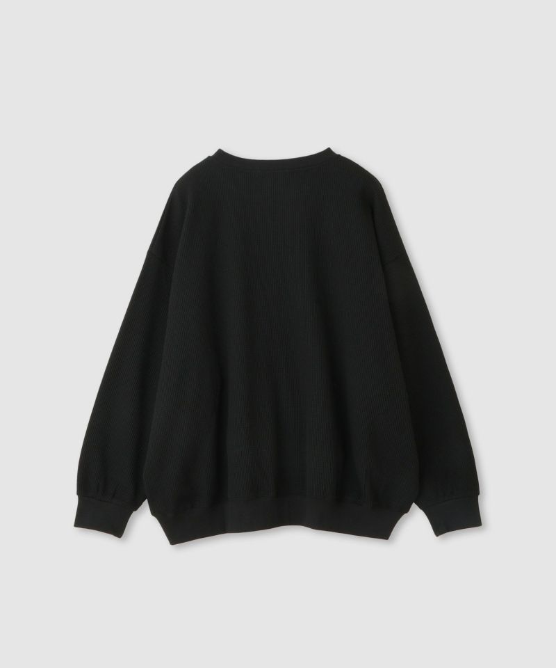 [値下げ]milli de l'air ワッフルキーネックカットソー レディース メール便 対応商品商品画像-22