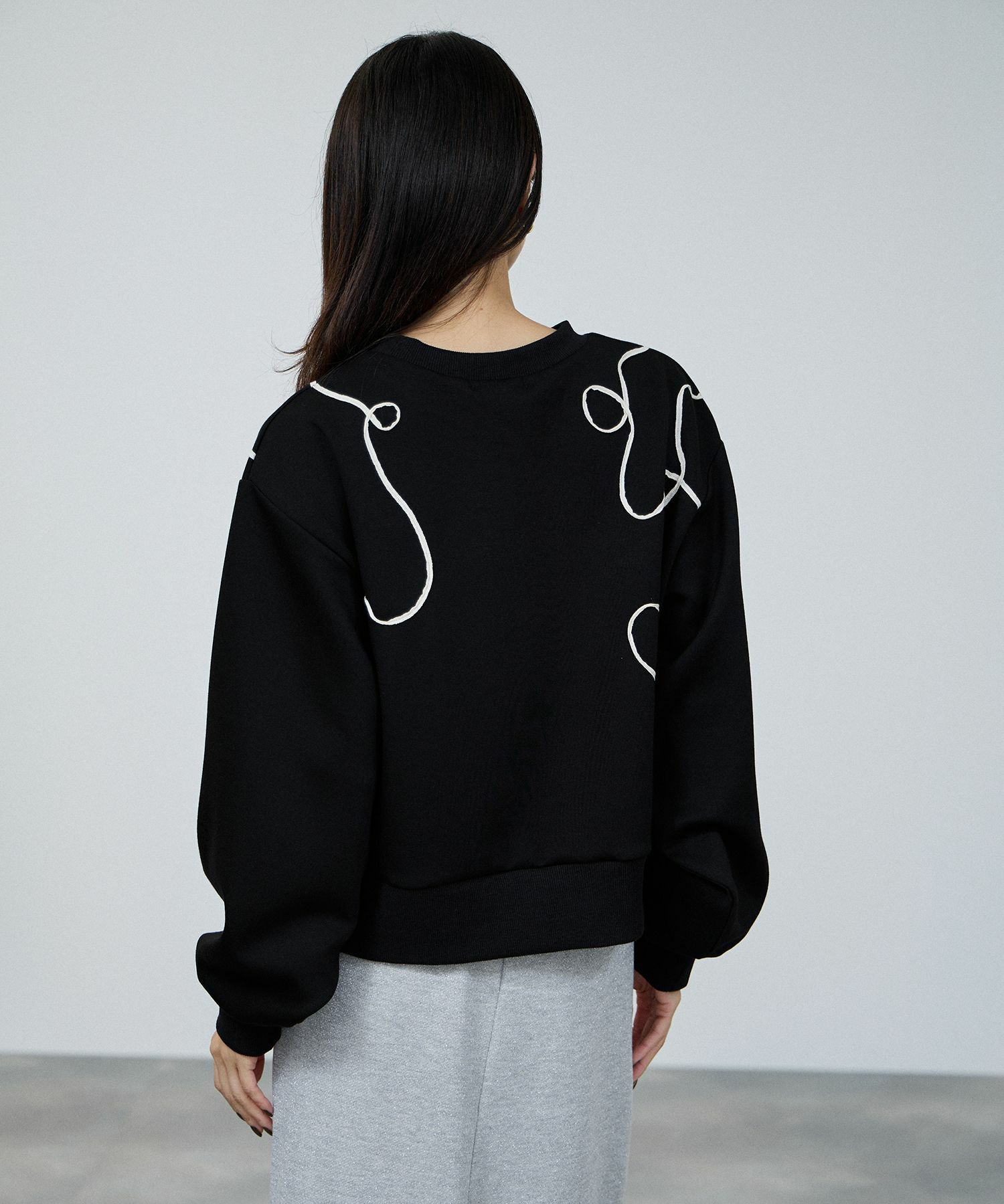 milli de l'air AIRier コードアートスウェット レディース商品サムネイル-6