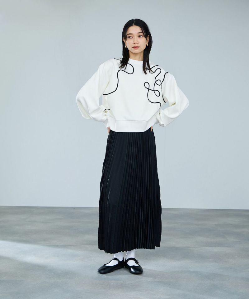 milli de l'air AIRier コードアートスウェット レディース商品画像-12