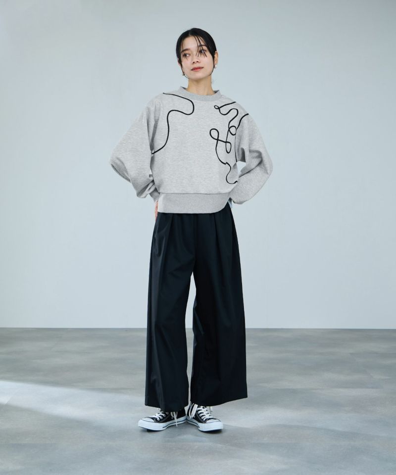 milli de l'air AIRier コードアートスウェット レディース商品画像-16