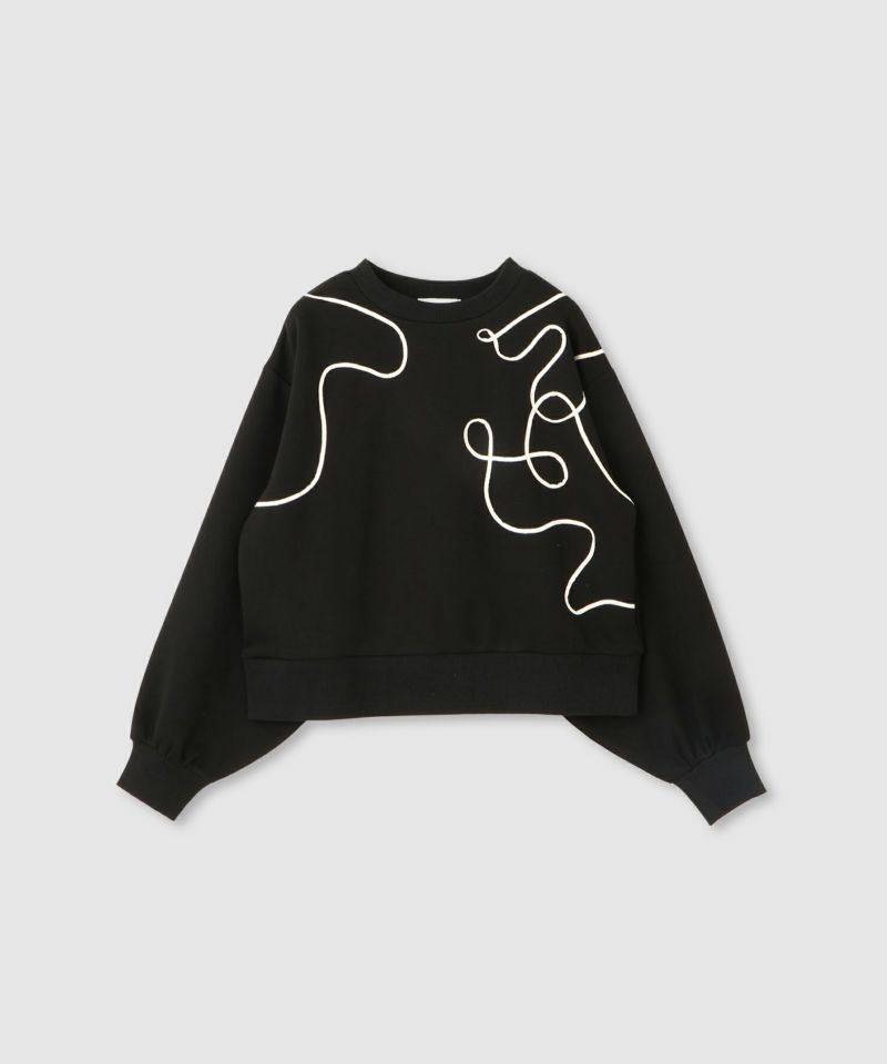 milli de l'air AIRier コードアートスウェット レディース商品画像-17