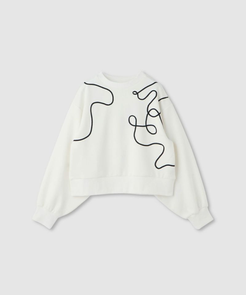 milli de l'air AIRier コードアートスウェット レディース商品画像-18