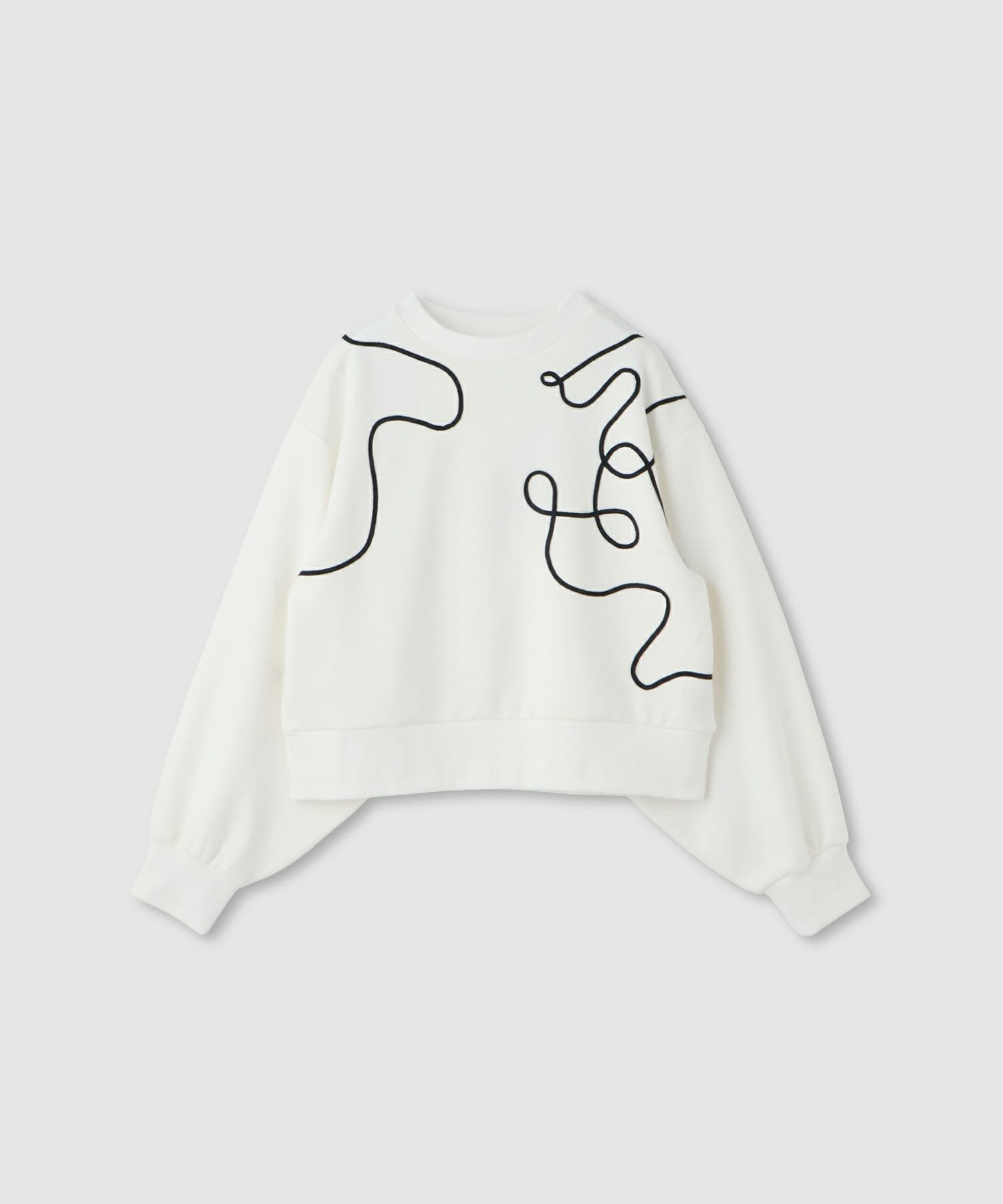 milli de l'air AIRier コードアートスウェット レディース