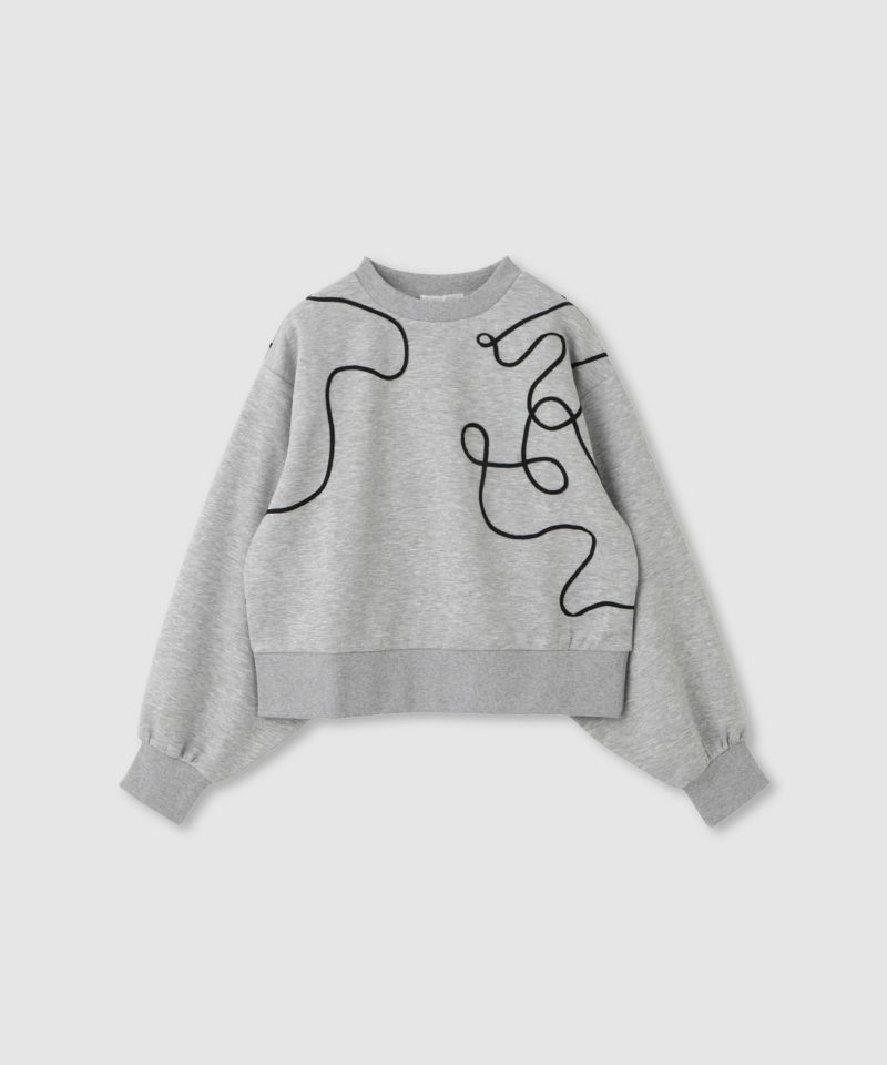 milli de l'air AIRier コードアートスウェット レディース商品画像-19