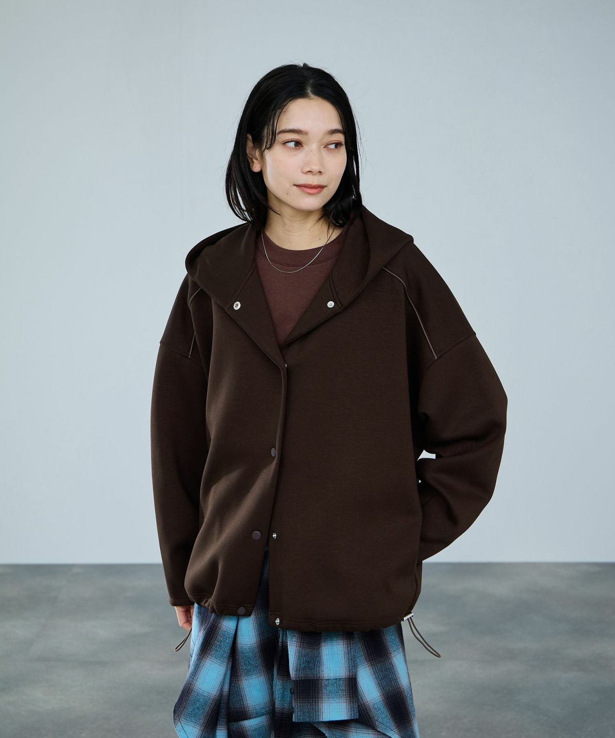 milli de l'air AIRier オーバーパーカー レディース