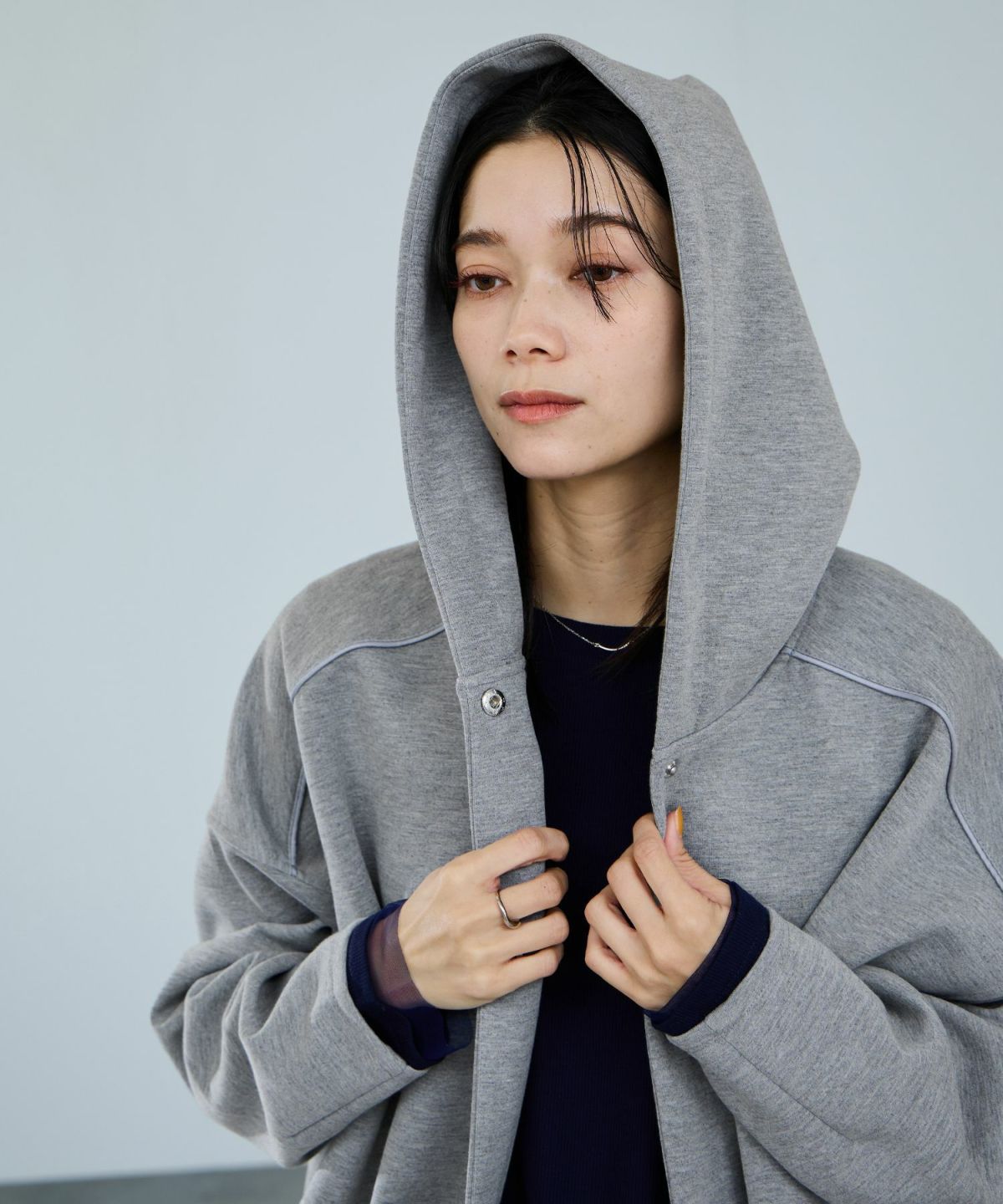 milli de l'air AIRier オーバーパーカー レディース