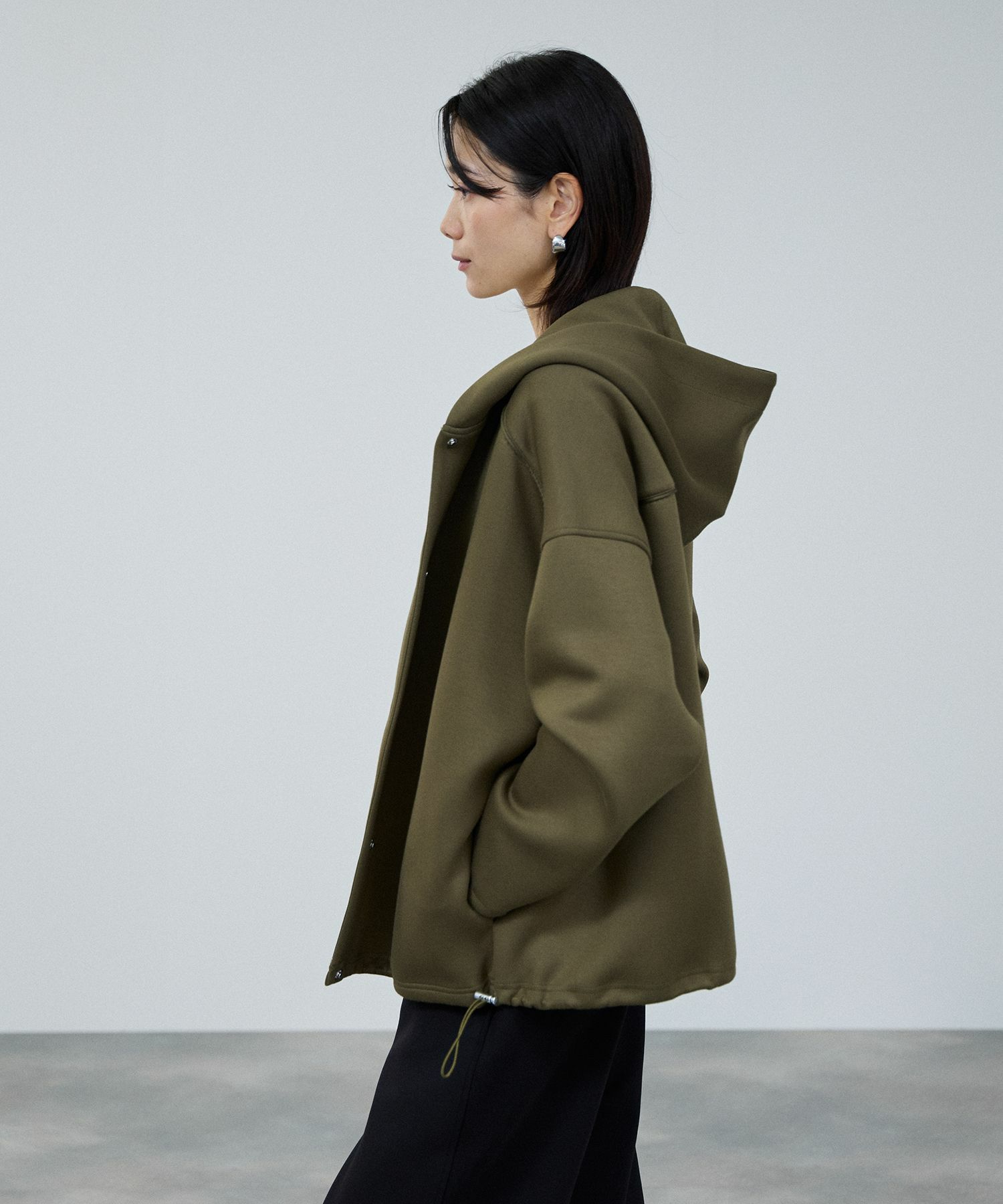 milli de l'air AIRier オーバーパーカー レディース