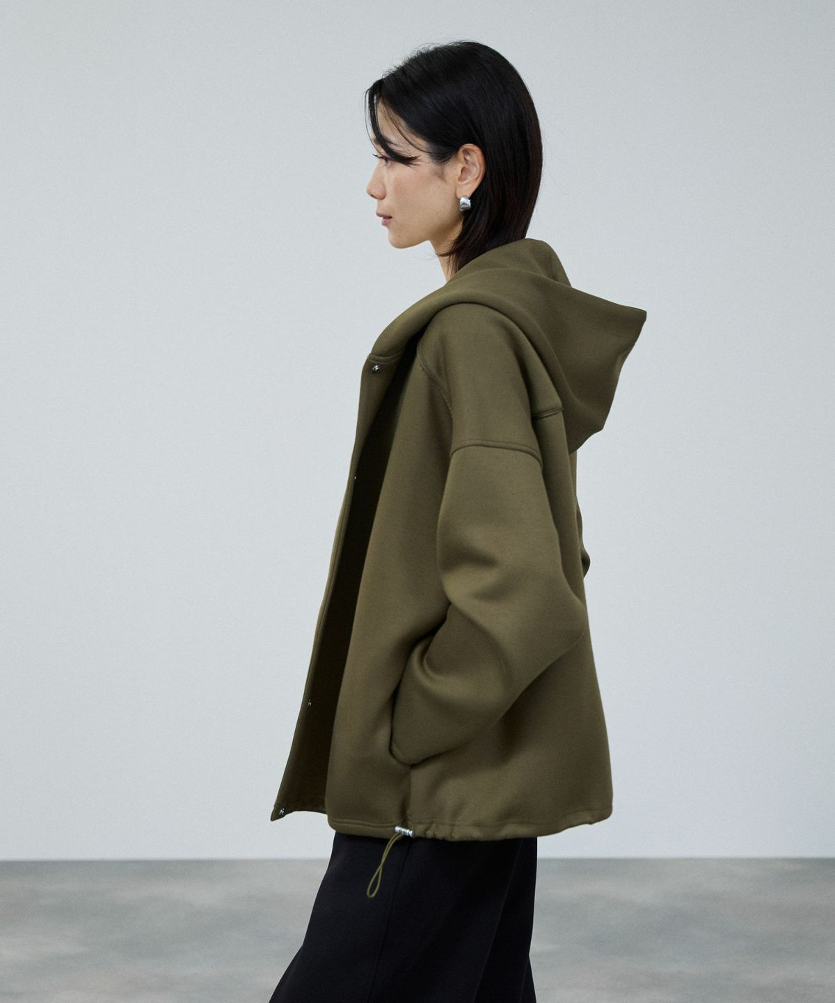 milli de l'air AIRier オーバーパーカー レディース