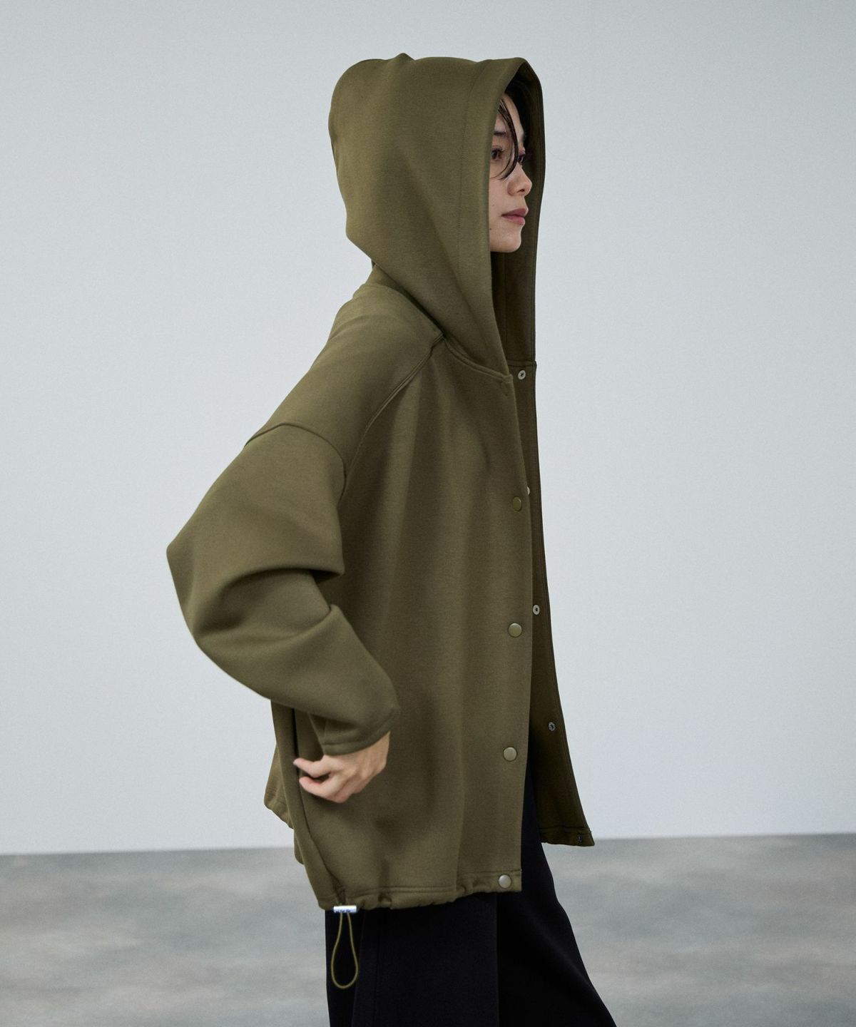 milli de l'air AIRier オーバーパーカー レディース