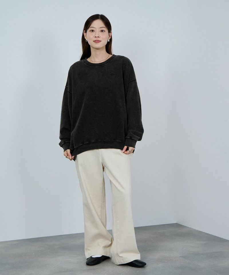 nAvy  ヘビーウェイト裏毛アシッド加工スウェット レディース商品画像-17