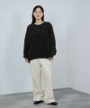 [値下げ]nAvy  ヘビーウェイト裏毛アシッド加工スウェット レディース商品サムネイル-17