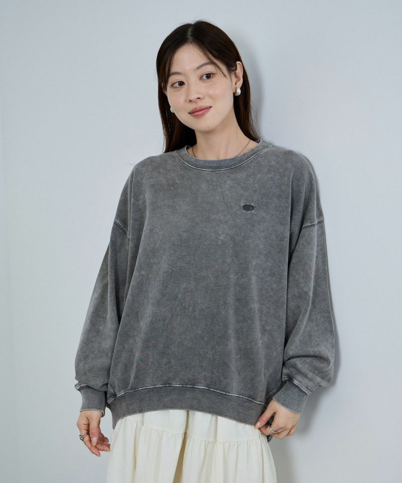 [値下げ]nAvy  ヘビーウェイト裏毛アシッド加工スウェット レディース商品画像-21