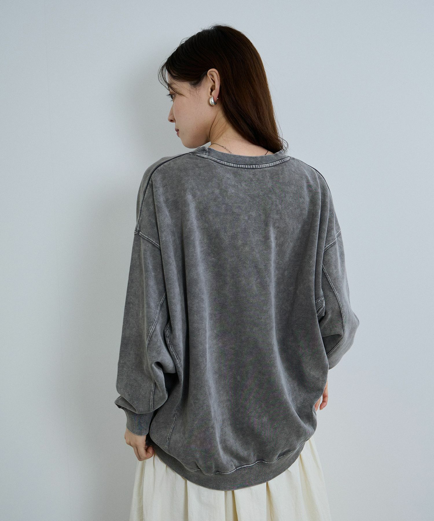 nAvy ヘビーウェイト裏毛アシッド加工スウェット レディース商品サムネイル-22