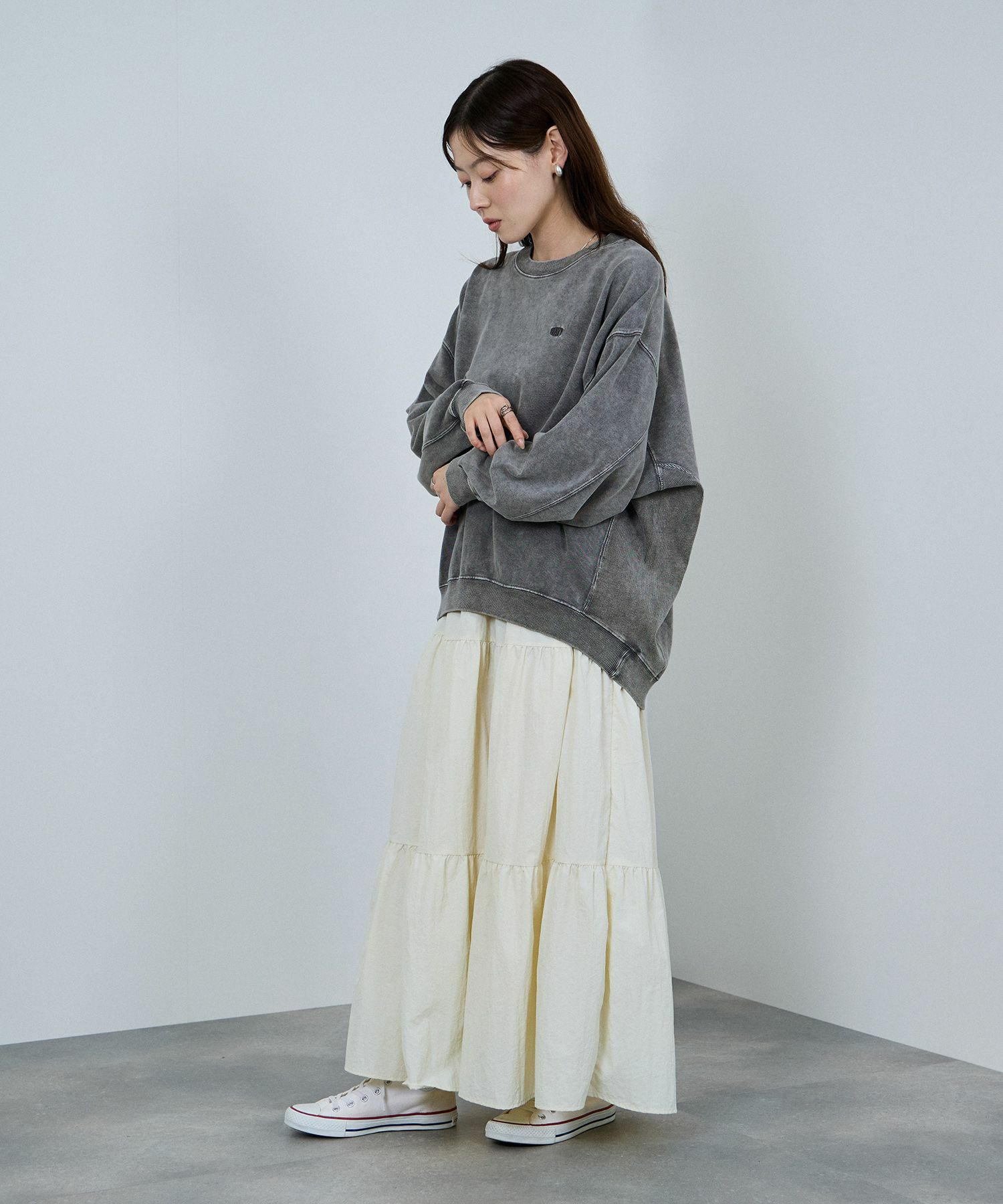 nAvy ヘビーウェイト裏毛アシッド加工スウェット レディース商品サムネイル-24