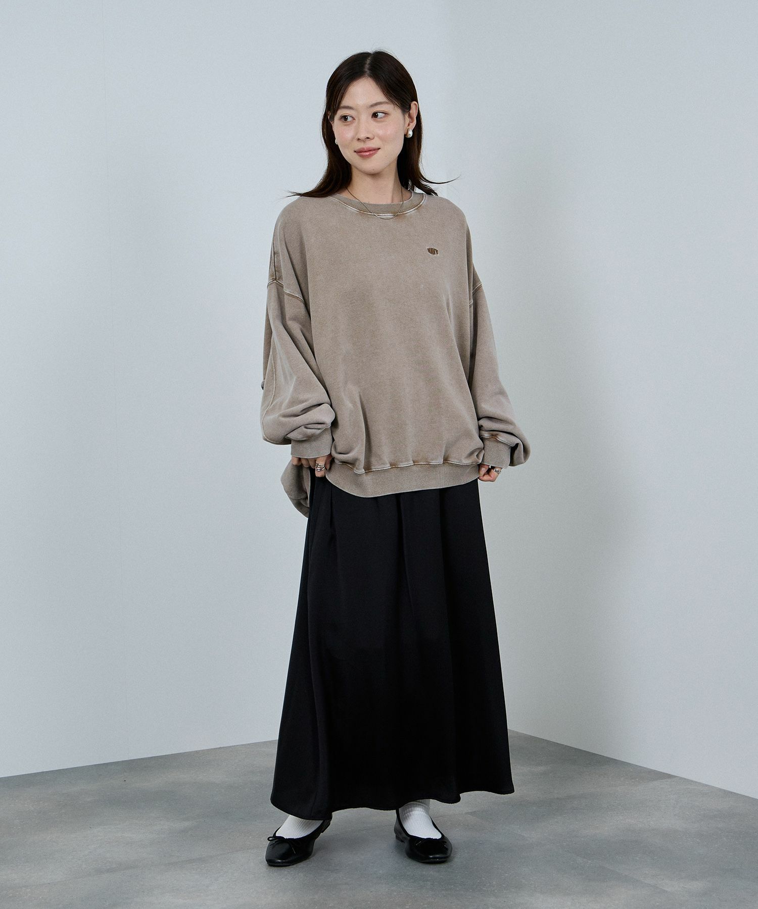 nAvy ヘビーウェイト裏毛アシッド加工スウェット レディース商品サムネイル-29