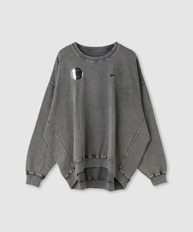 nAvy  ヘビーウェイト裏毛アシッド加工スウェット レディース商品画像-32